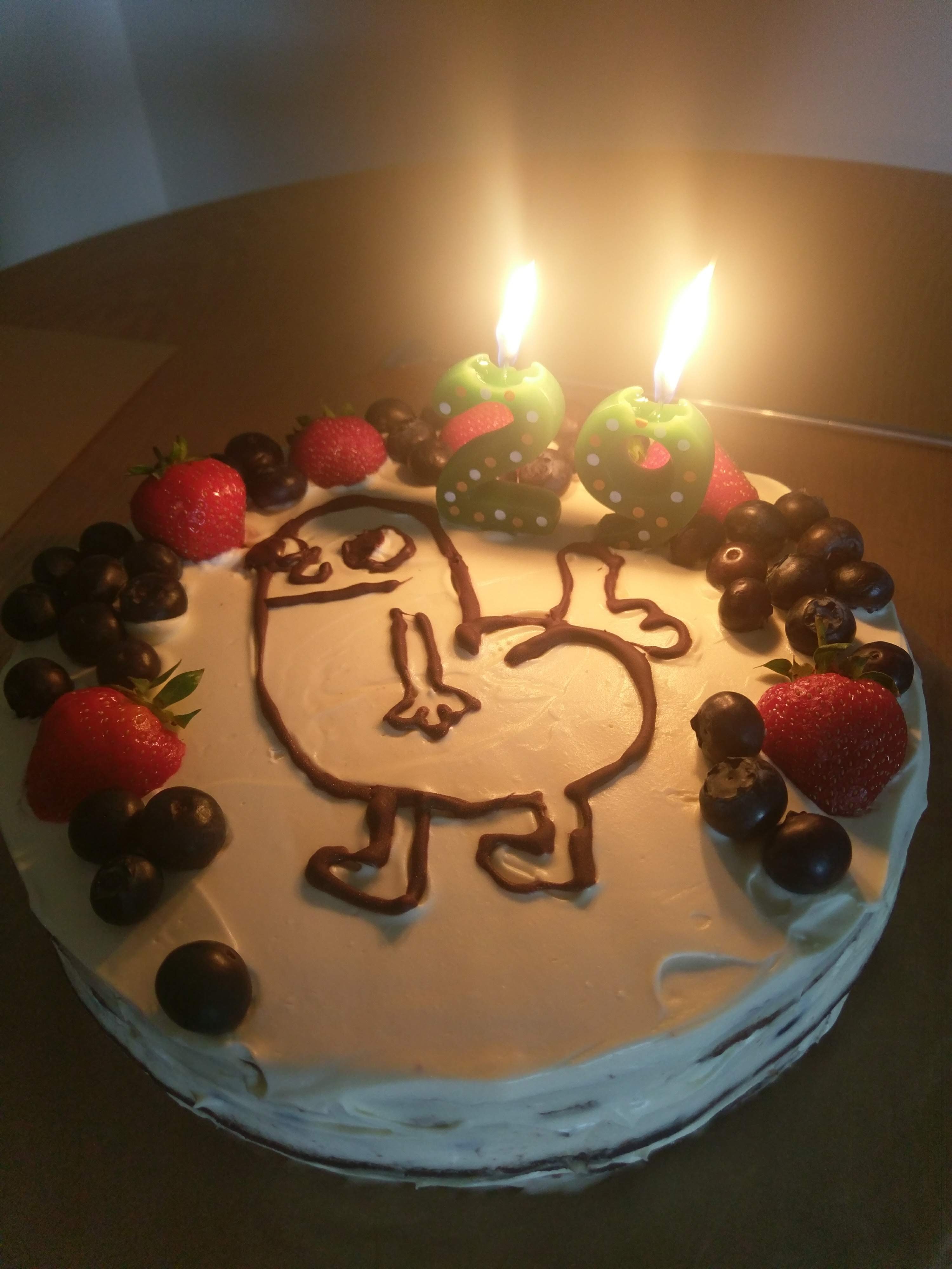 Dickbutt birthday cake - best birthday cake ever